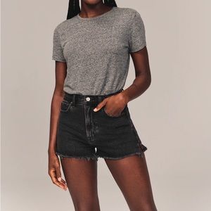 Abercrombie and fitch High Rise Mom Short